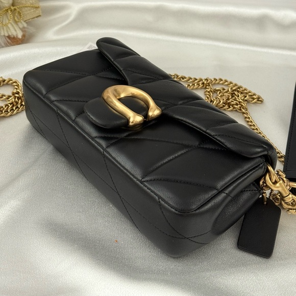 Coach Tabby Crossbody Wristlet With Pillow Quilting - Picture 6 of 8